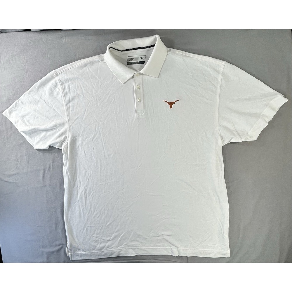 Cutter and Buck Texas Longhorns Polo Men's 3XB Has Stains College NCAA